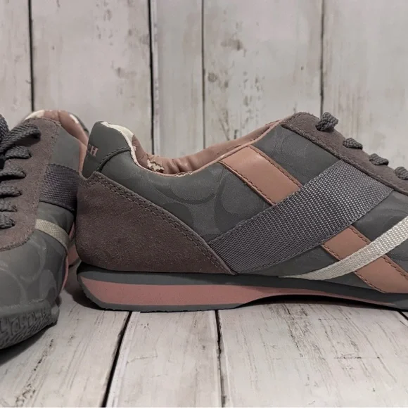 Coach Gray and Pink Shoes - Picture 2 of 5